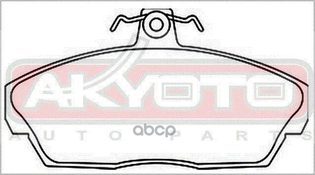 КОЛОДКИ ТОРМОЗНЫЕ ДИСКОВЫЕ ПЕРЕДНИЕ