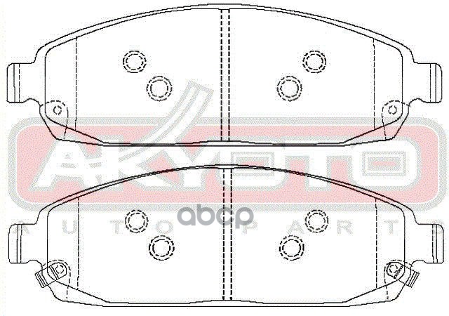 КОЛОДКИ ТОРМОЗНЫЕ ДИСКОВЫЕ ПЕРЕДНИЕ