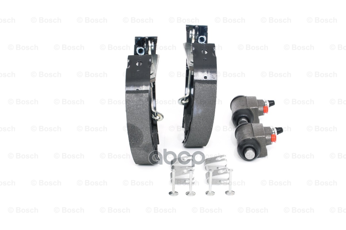 Комплект колодок барабанных  с тормозным цилиндром