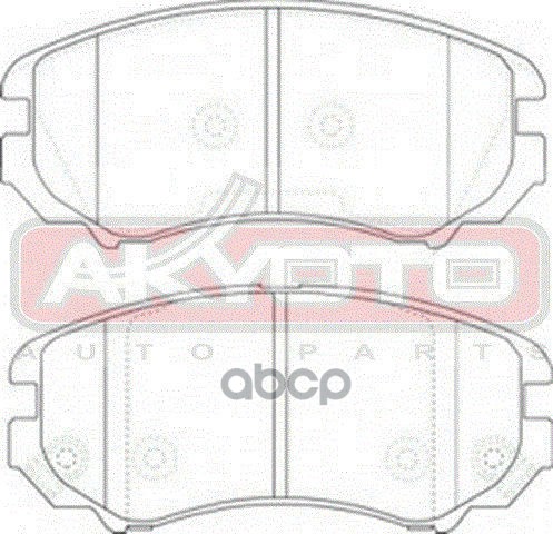 КОЛОДКИ ТОРМОЗНЫЕ ДИСКОВЫЕ ПЕРЕДНИЕ