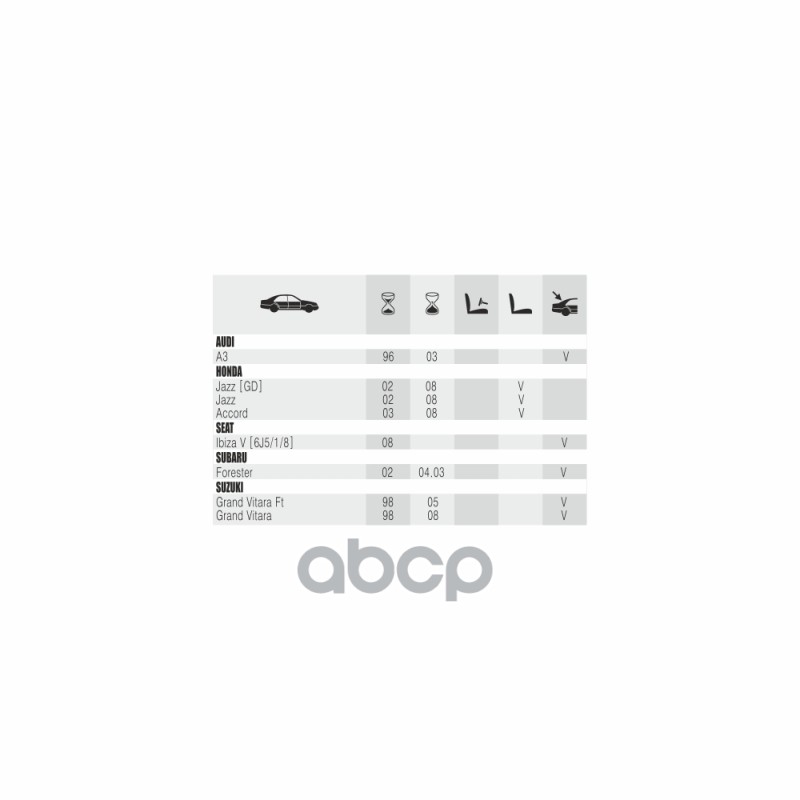 Щетка стеклоочистителя гибридная Premium AWM Н 15 R, 380 мм универсальная, 9-ть видов адаптеров