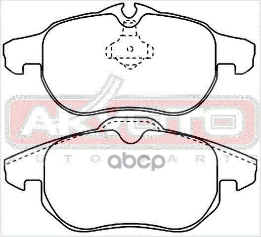 КОЛОДКИ ТОРМОЗНЫЕ ДИСКОВЫЕ ПЕРЕДНИЕ
