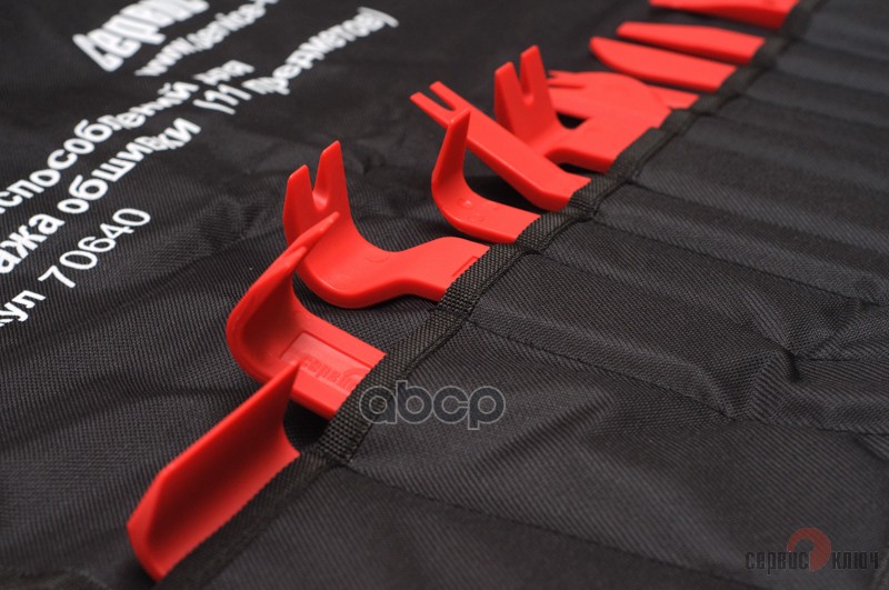 Набор лопаток для разборки панелей салона 11 пр. сумка Сервис Ключ 70640