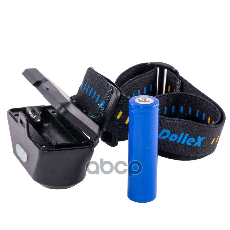 Фонарик налобный COB/LED аккумулятор Li-ion 3.7V 1200mA стробоскоп DolleX 137955