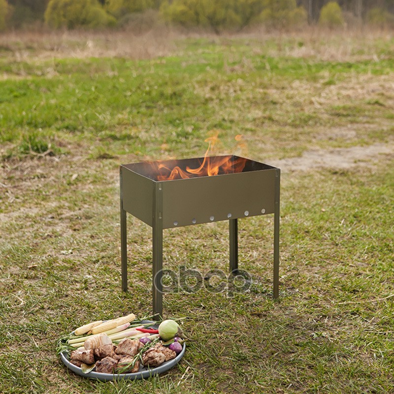 Мангал СОКОЛ ПОХОДНЫЙ 350*250*350мм в коробке СОКОЛ