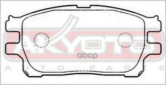 КОЛОДКИ ТОРМОЗНЫЕ ДИСКОВЫЕ ПЕРЕДНИЕ