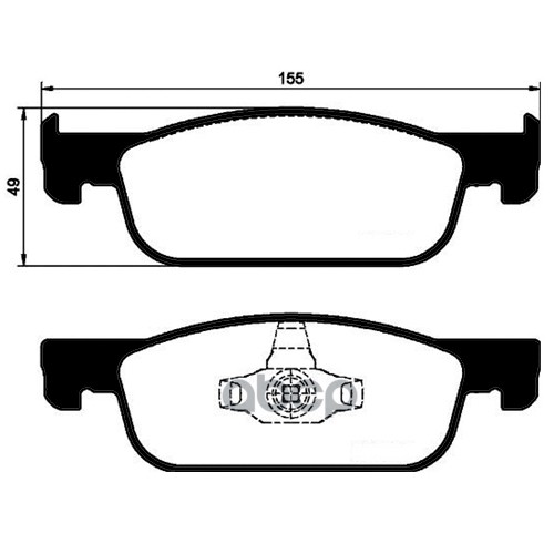 Колодки тормозные передние 2