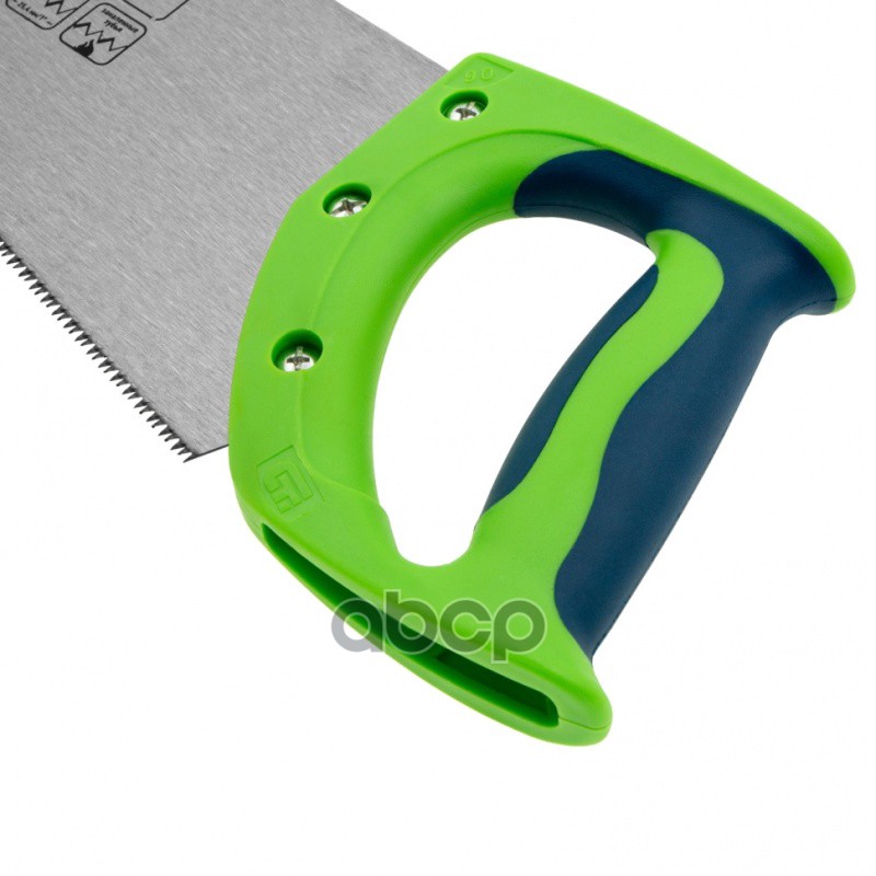 Ножовка по дереву Зубец, 450 мм, 11 TPI, зуб 2D, калёный зуб, 2-х компонентная