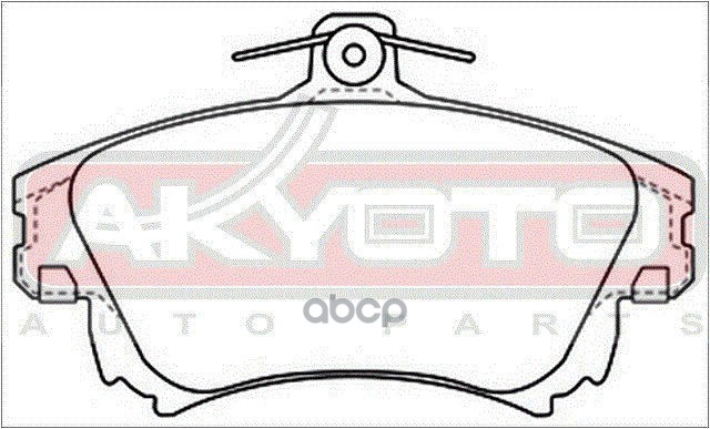 КОЛОДКИ ТОРМОЗНЫЕ ДИСКОВЫЕ ПЕРЕДНИЕ