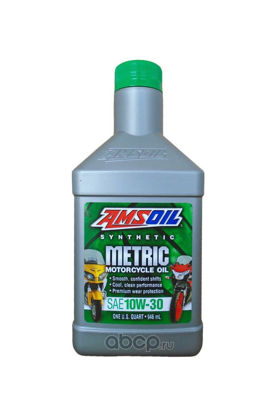 Масло sae 100. Моторное масло AMSOIL Synthetic Metric Motorcycle Oil 10w-30 0.946 л.