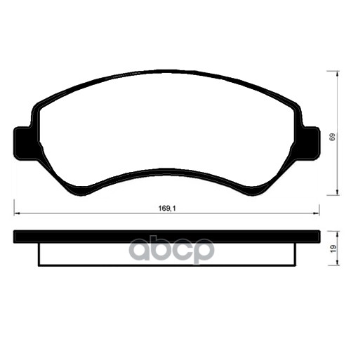 Колодки тормозные дисковые