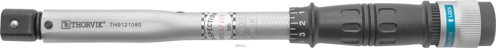 THORVIK TH9121080 Ключ динамометрический с посадочным размером 9х12 мм, 10-80 Нм