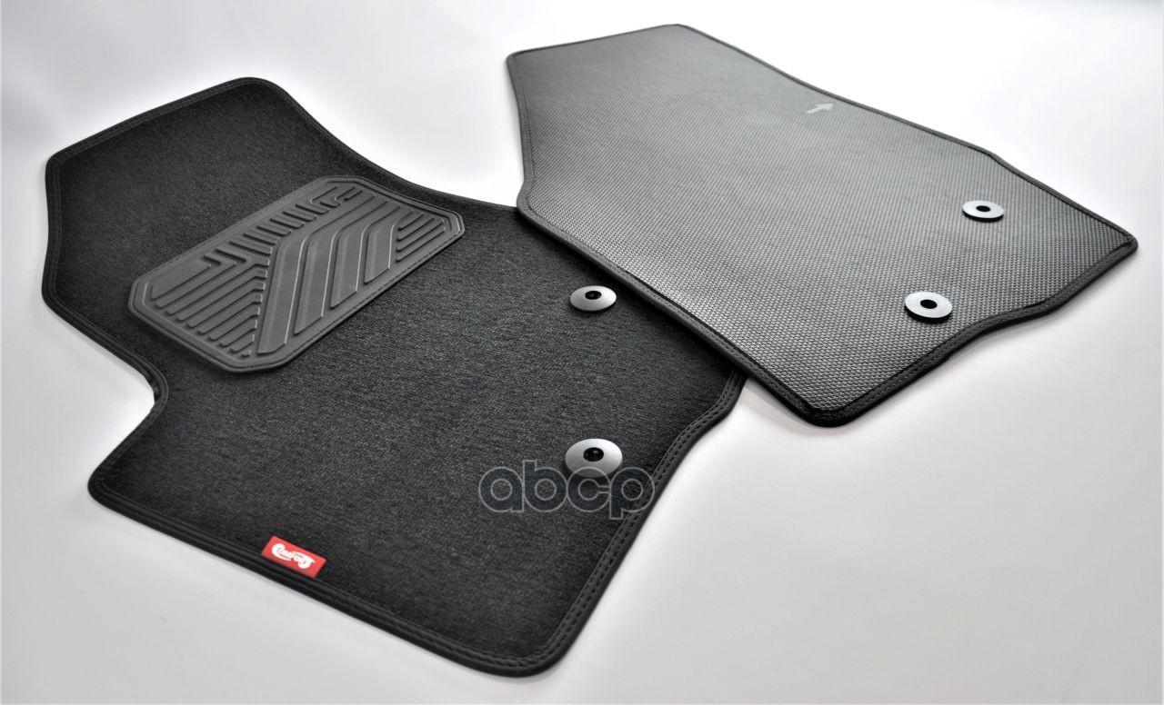 Коврики в салон текстиль комплект для Volvo XC 90 2002-2014 на резиновой основе