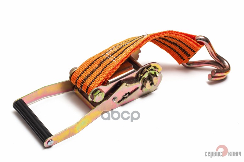 Ремень крепления груза с храповиком  4 т 10 м 5 см Сервис Ключ