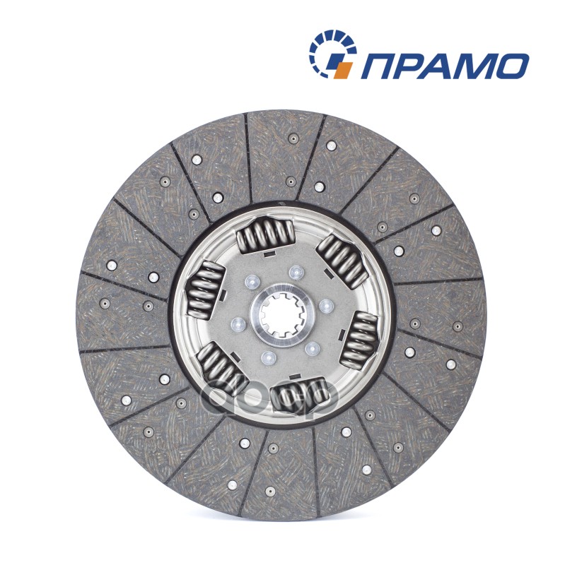 Диск сцепления ведомый для ГАЗ 33106, ГАЗон Некст, МАЗ 4370, ПАЗ 3204 / D=362мм ПРАМО