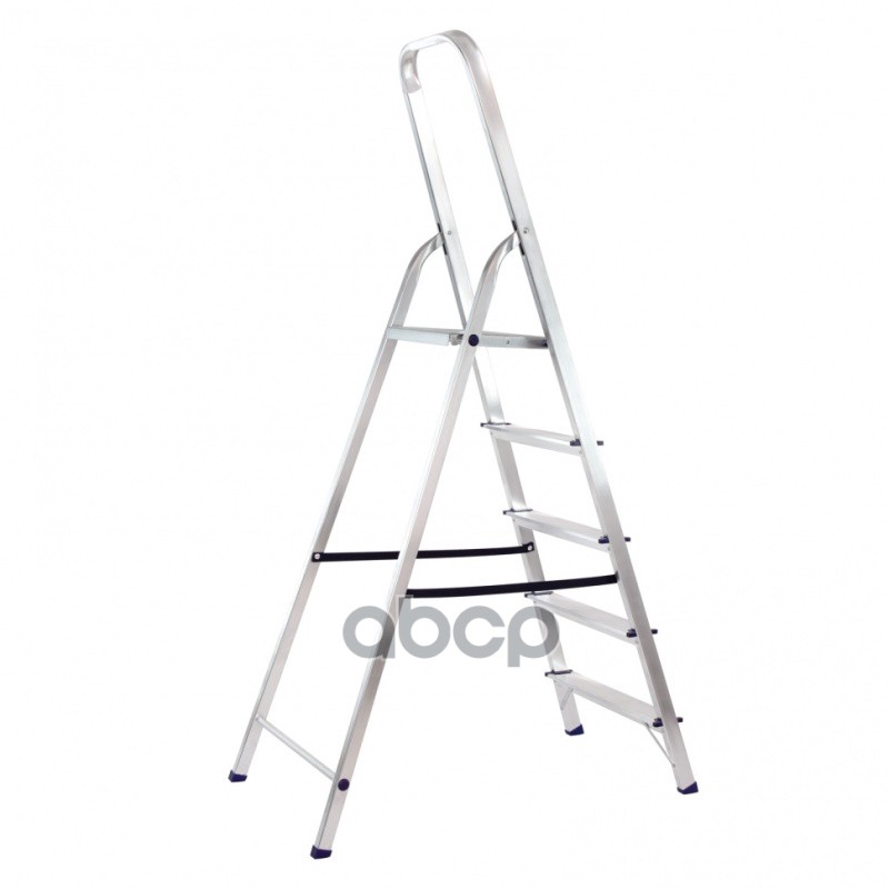 Стремянка, 5 ступеней, алюминиевая, Россия