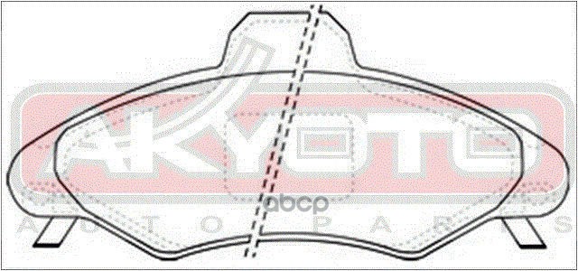 КОЛОДКИ ТОРМОЗНЫЕ ДИСКОВЫЕ ПЕРЕДНИЕ