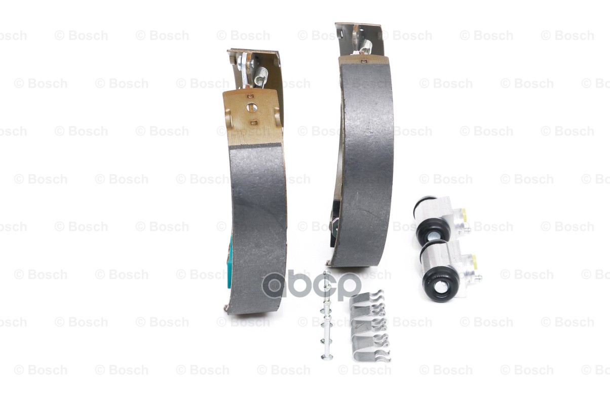 Комплект колодок барабанных  с тормозным цилиндром