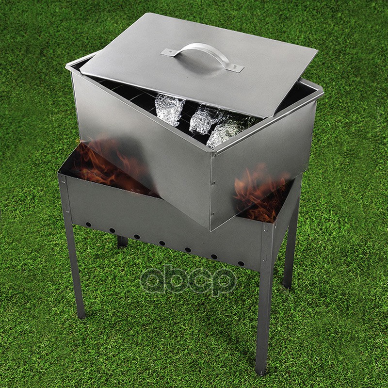 СОКОЛ Коптильня Гурман-2 двухуровневая в гофрокартонной коробке 62-0011