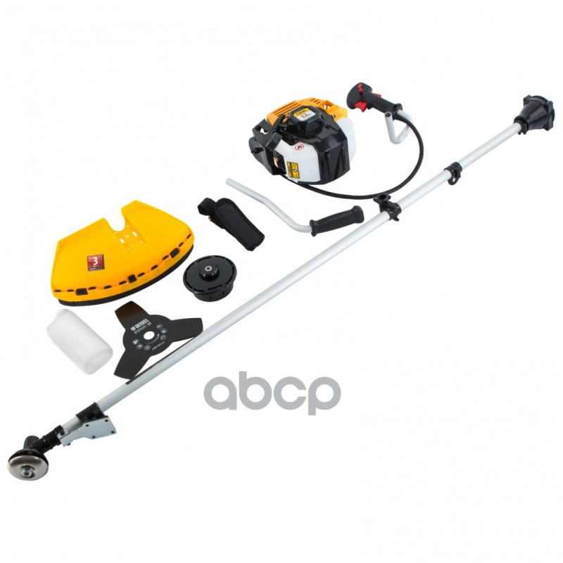 Триммер бензиновый DR-52, 52 см3, неразъемная штанга, состоит из 2 частей