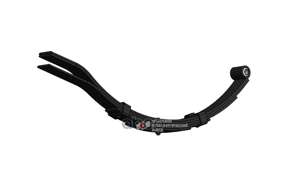 450605AL-2912012-10 Рессора задняя для прицепа AL-KO 5 листов