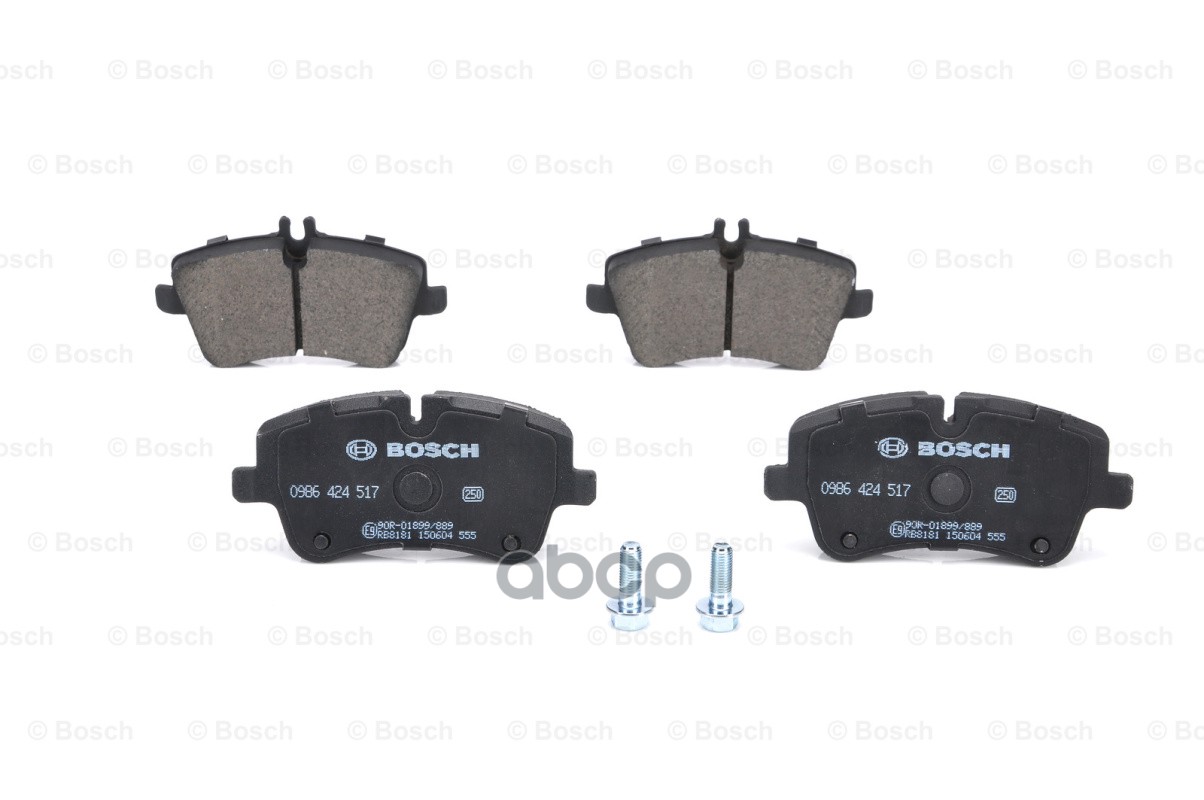 0 986 424 517 768 00=Fdb1429=571986B !Колодки Дисковые П Mb W203 1.8/2.0/2.0Cdi/2.2Cdi 00> Bosch арт. 0986424517