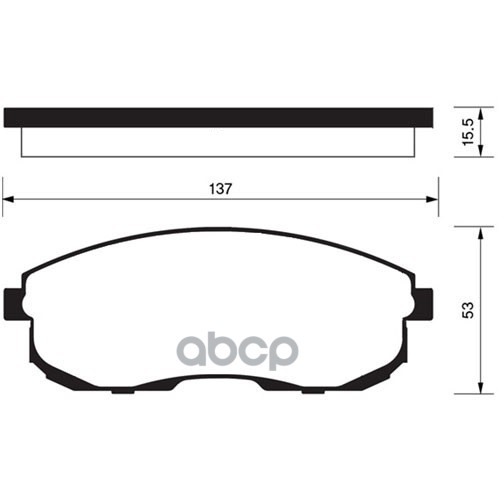 Колодки тормозные передние 31 32