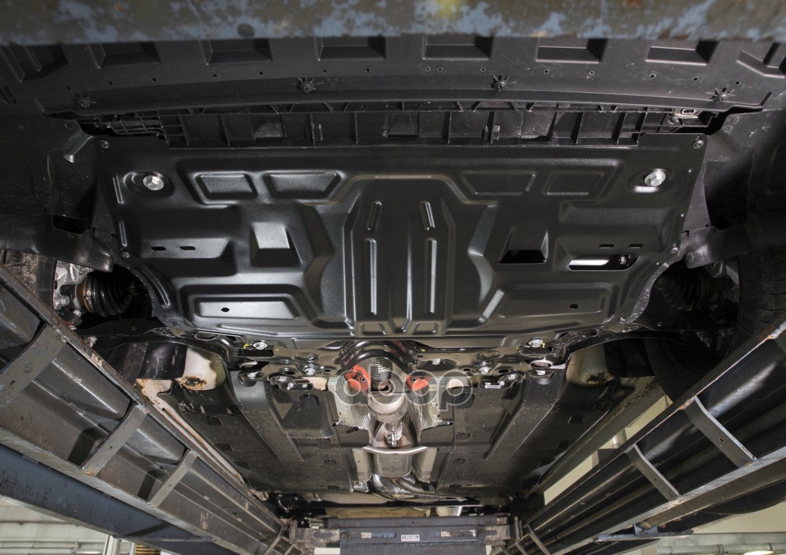 ЗК и КПП сталь 1.5мм, с крепежом Seat Ibiza 08-15/Fabia 07-14