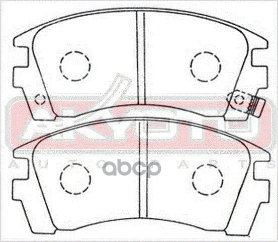 КОЛОДКИ ТОРМОЗНЫЕ ДИСКОВЫЕ ПЕРЕДНИЕ