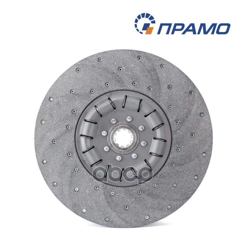 Диск сцепления ведомый для МАЗ / D=400мм ступица 40мм, универсальный ПРАМО