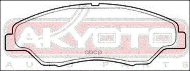 Колодки тормозные дисковые передние KIA SPORTAGE,RETONA 1998-