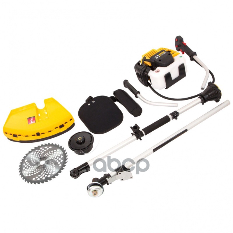 Триммер бензиновый DT-33S, 33см3, 1,8 л.с., разъемная штанга, состоит из 2 часте