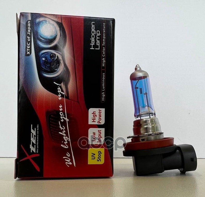 Лампа H8 12V-35W (PGJ19-1) (белый яркий свет) CB6000 Au-Lite арт. AHL 48076CB