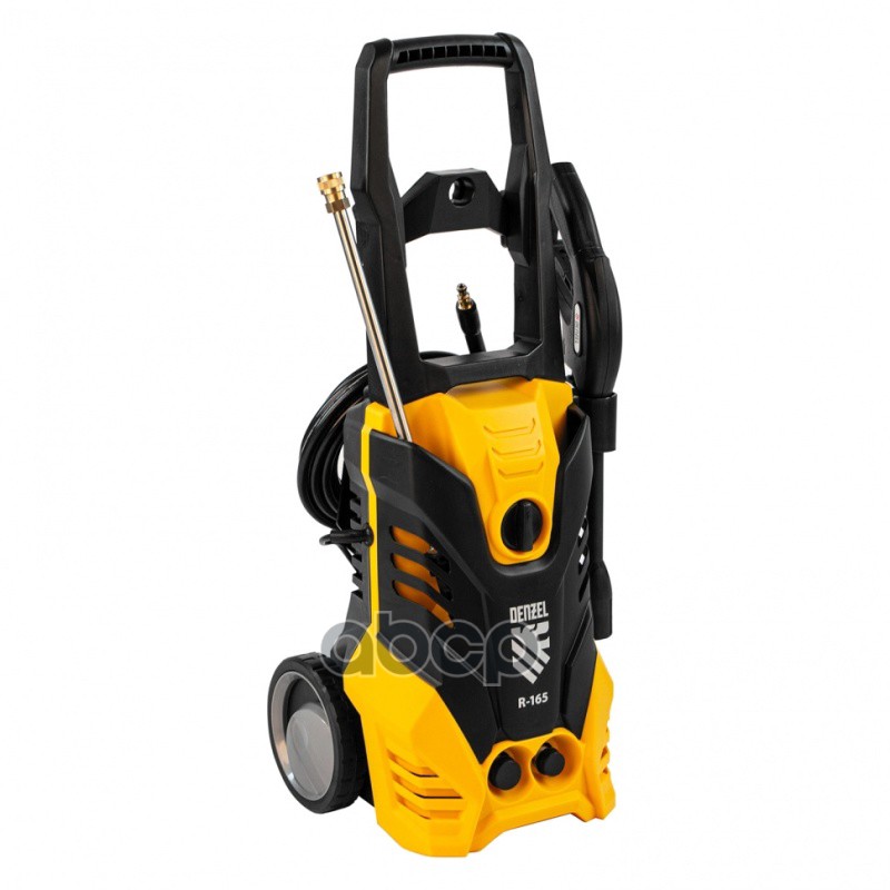 Моечная машина высокого давления R-165, 2200 Вт, 165 бар, 7 л/мин, колёсная