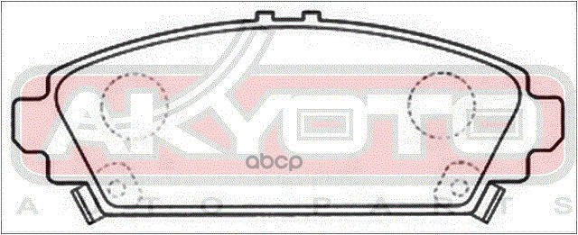 КОЛОДКИ ТОРМОЗНЫЕ ДИСКОВЫЕ ПЕРЕДНИЕ