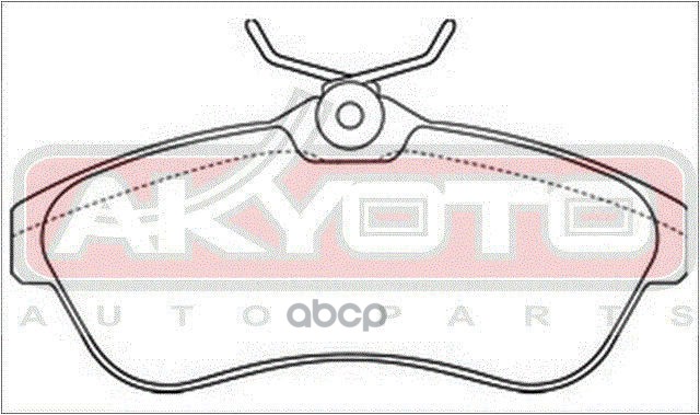 КОЛОДКИ ТОРМОЗНЫЕ ДИСКОВЫЕ ПЕРЕДНИЕ