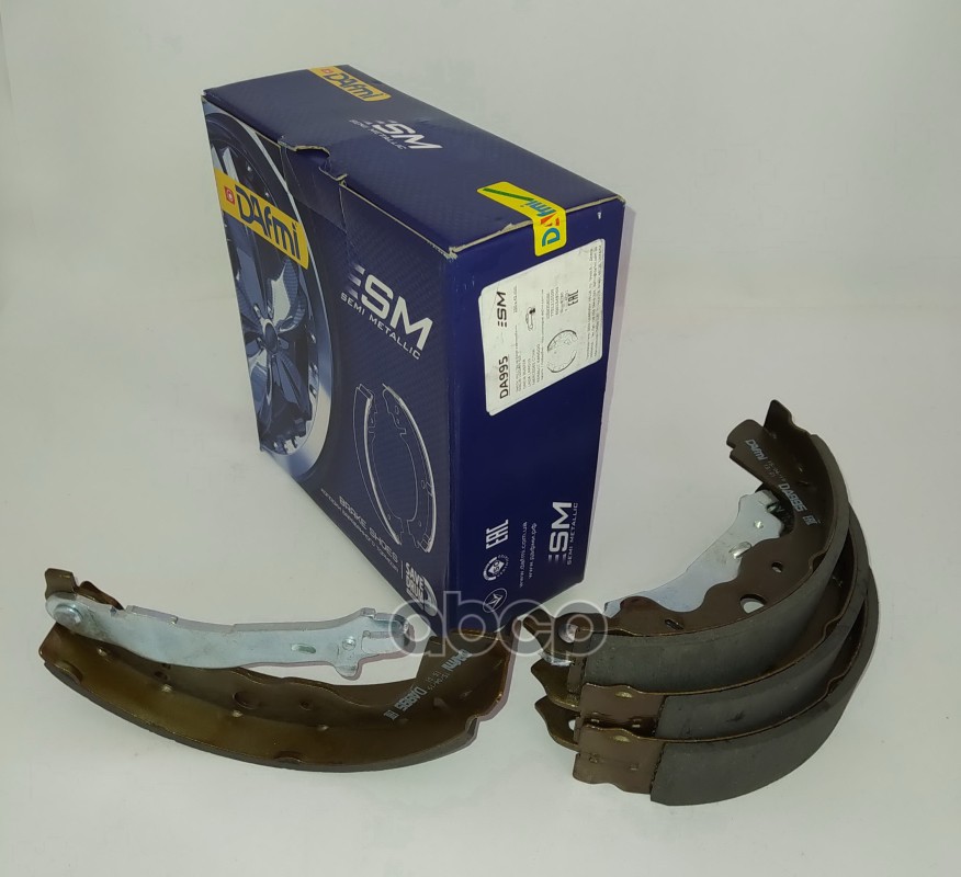 Колодки тормозные барабанные задние