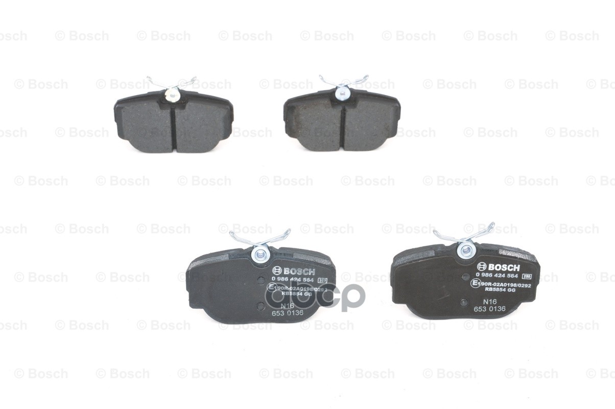 0 986 424 564 577 00!Колодки Дисковые Зland Roverdiscovery 2.5Td/4.0I 98>/Ranger 4.0/4.6/2.5Td<02 Bosch арт. 0986424564