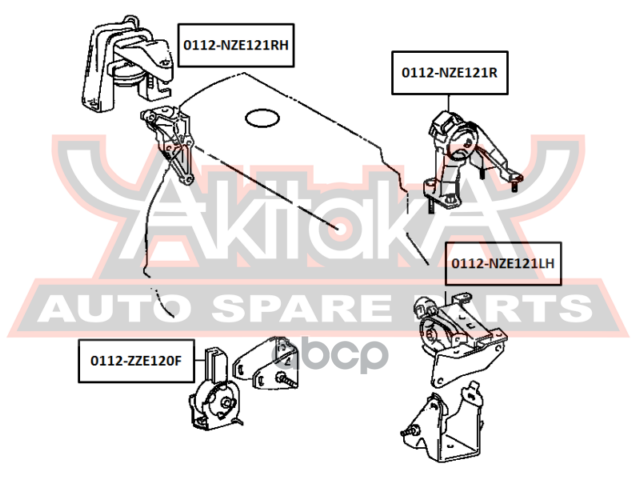 ПОДУШКА ДВИГАТЕЛЯ ЗАДНЯЯ