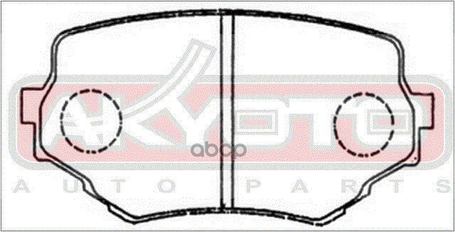 Колодки тормозные дисковые передние SUZUKI GRAND VITARA 98->,