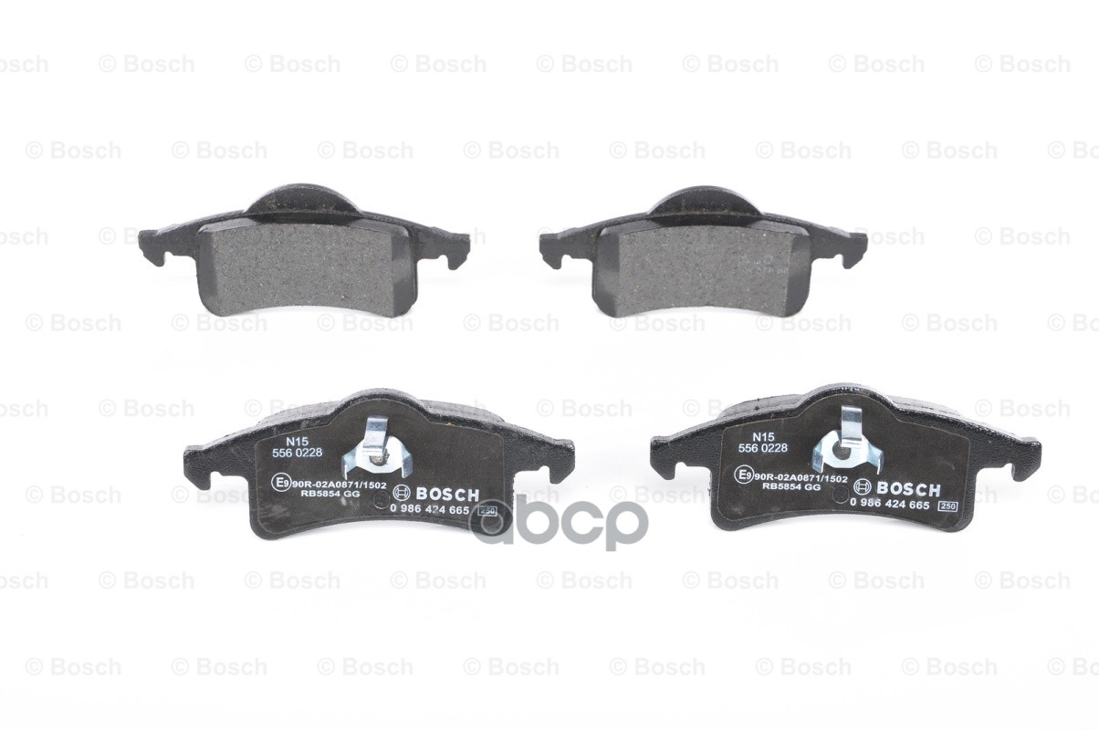 0 986 424 665 Колодки Дисковые Задние! Jeep Grand Cherokee 4.0/4.7/2.7Cdi/3.0Td 99-02 Bosch арт. 0986424665
