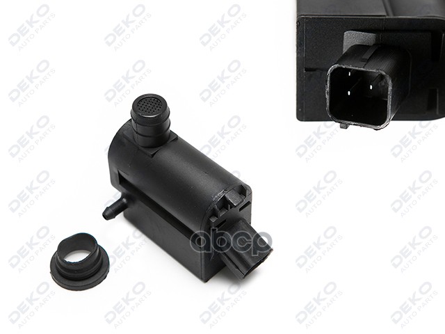 Насос омывателя стекла  WP-37   KIA/ HYU   ACCENT 06- . GETZ . RIO 05- .OPTIMA. ELANTRA(трёхконтак), арт. WP-37 (шт.)