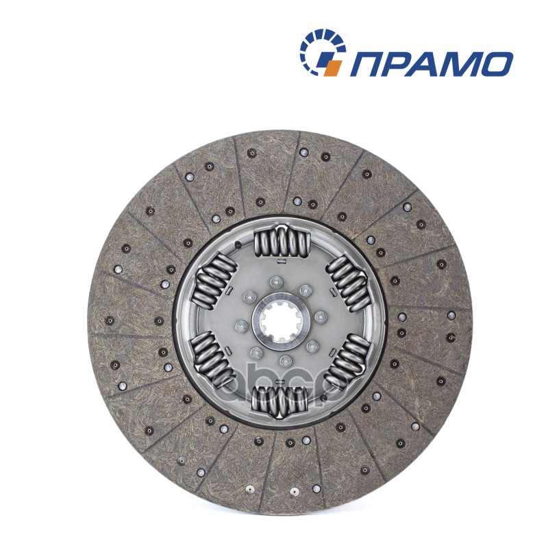 Диск сцепления ведомый для КамАЗ 43118, 43502, 4350 и др. / D=430мм ступица 64мм ПРАМО