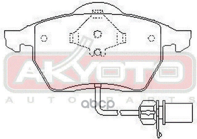 КОЛОДКИ ТОРМОЗНЫЕ ДИСКОВЫЕ ПЕРЕДНИЕ