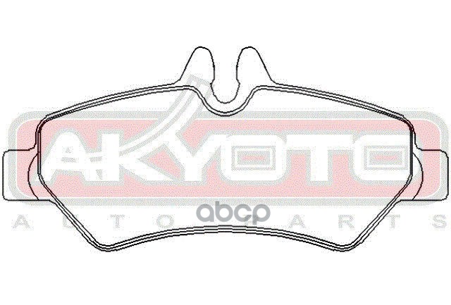 Колодки тормозные дисковые задние с датчиком MERCEDES Sprinter(906)2006->,VW Crafter 30-35 (2E) 2006->