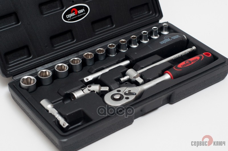 Набор инструмента  17 пр. 1/4