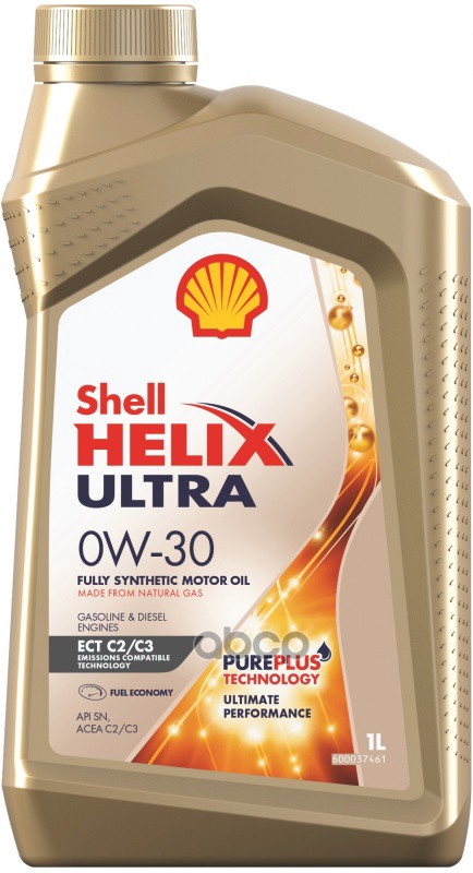 Shell Shell 0W30 (1L) Helix Ultra Ect C2/C3 Масло Мотор!Синapi Sn,Acea C2/C3,Mb 229.52/51/31,50700/50400