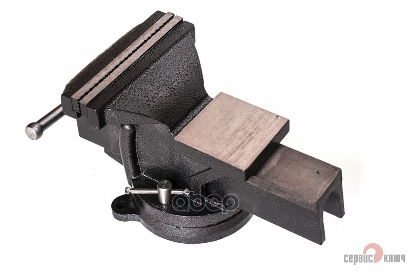 Тиски слесарные поворотные 200 мм с наковальней Сервис ключ 71620