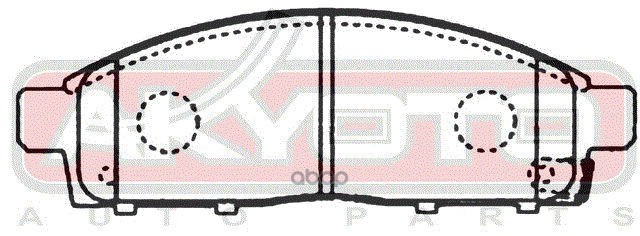 Колодки тормозные дисковые передние /WVA 24529,24530 16,0 mm./ MITSUBISHI L200/Triton (KA/KB/KJ/KK/KL)  Pajero Sport (KH/KG)  FIAT Fullback (502/503)
