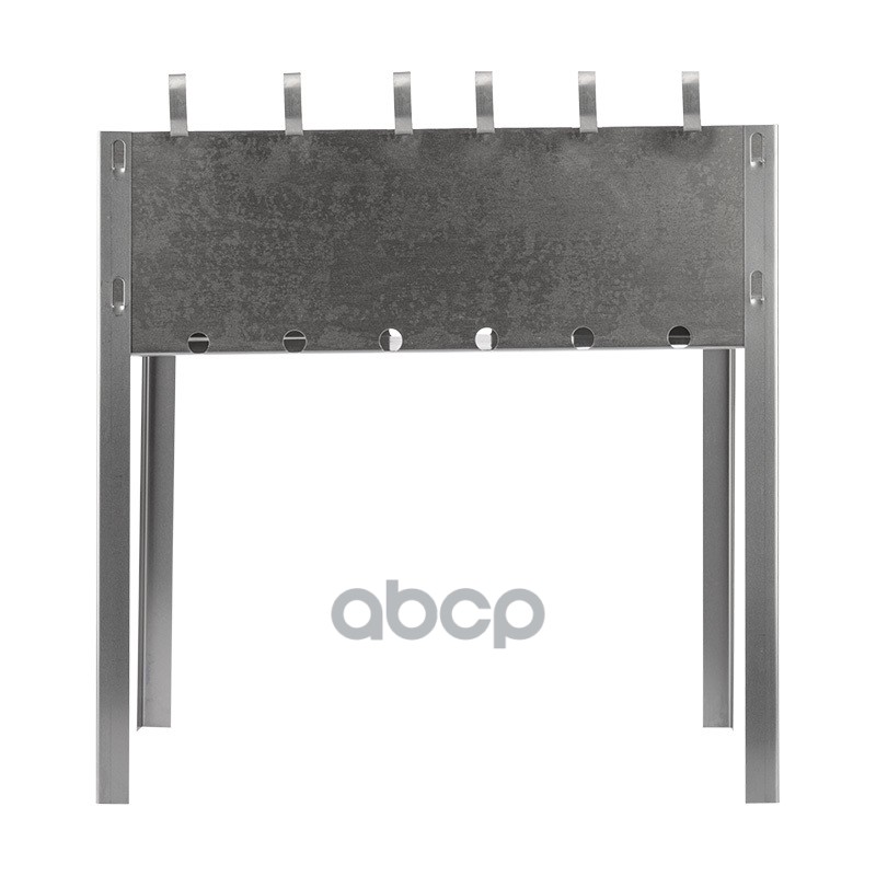 Мангал СОКОЛ ПОХОДНЫЙ  с 6 шампурами 350*250*350мм в коробке СОКОЛ